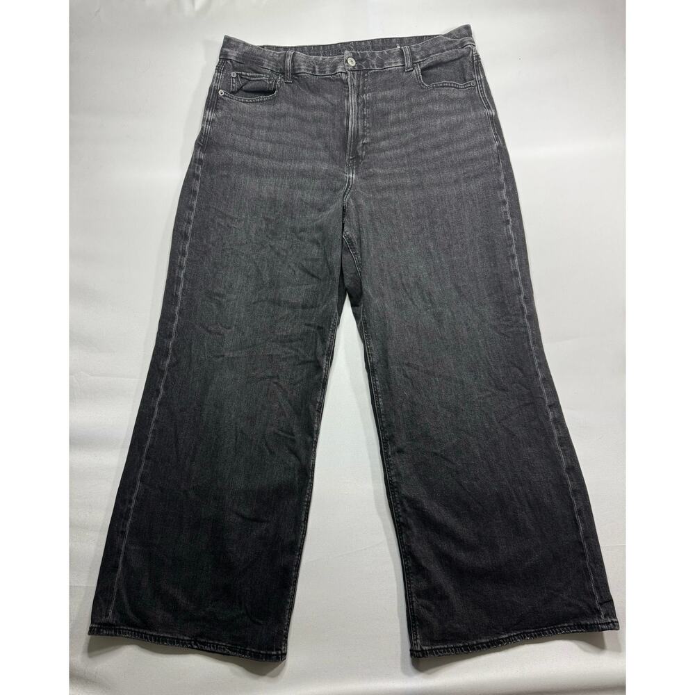 American Eagle Outfitters Black Wide Leg Jeans